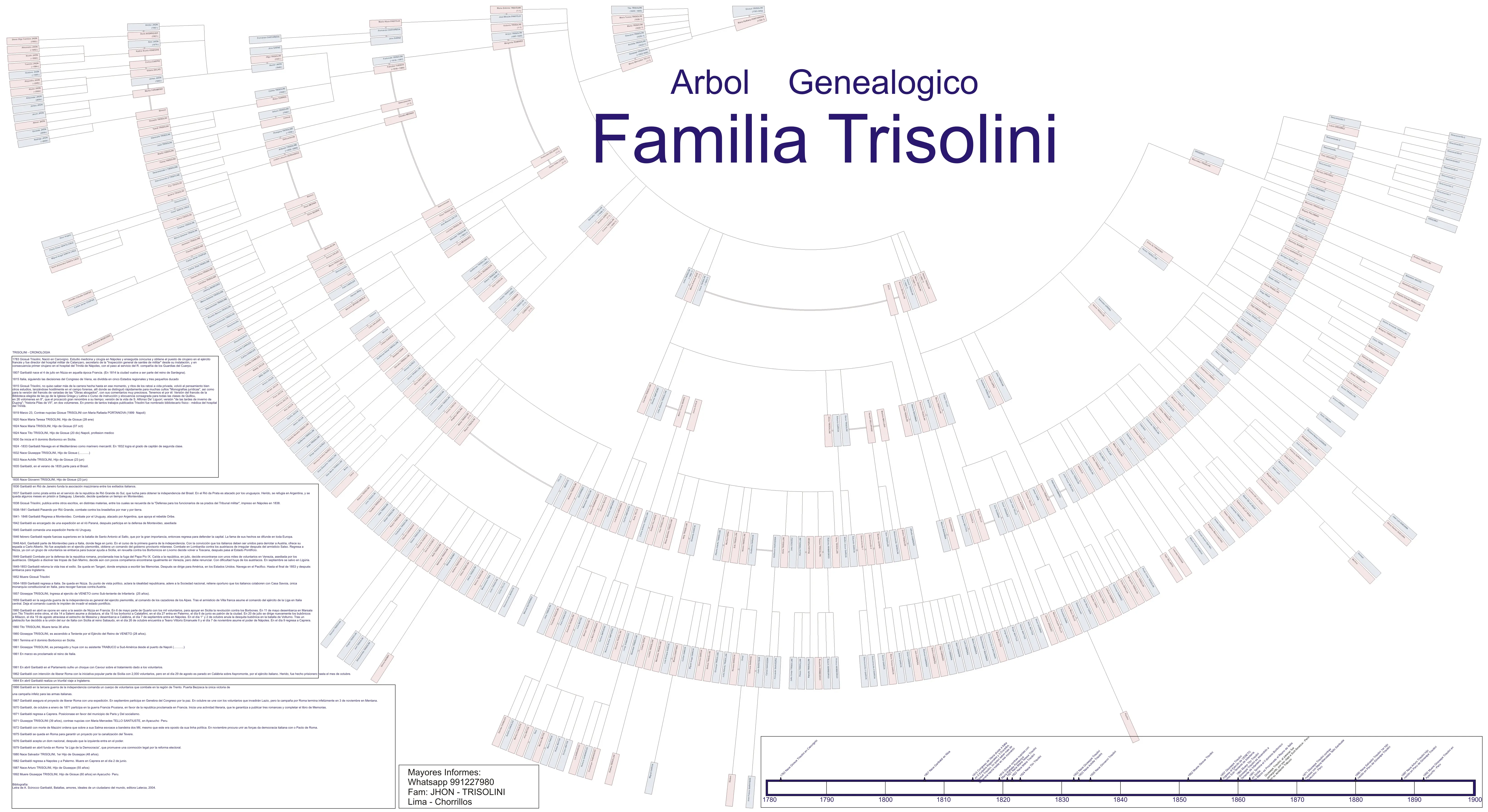 Árbol Genealógico Trisolini